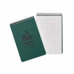 M&auml;rkmeplokk spiraalk&ouml;ites A6 96x148mm ruuduline veekindel 50 lehte MODESTONE