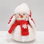 Dekoratsioon FUN KAI H26cm, lumememm, punane