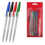 Pastapliiats korgiga ERICH KRAUSE R-301 1mm 4 v&auml;rvi komplekt