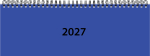 Lauakalender Classic plastkaaned sinine 00300/40426
