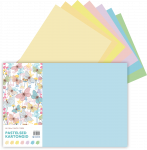V&auml;rviline kartong A3 200gr 7x7 v&auml;rvi pastelsed toonid SULEMEES
