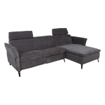Nurgadiivan DAYTON PN, elektriline recliner 268x94/157xH100cm, tumehall