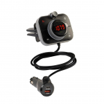 Kenner FT-624 BT, Bluetooth, USB-C, USB QC 3.0, RGB valgus, must - FM saatja