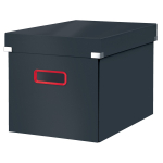 Pappkast kaanega 320x310x360mm LEITZ Cosy Click & Store tumehall