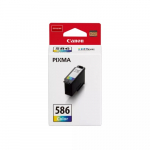 Canon CL-586 Color (6227C001) Ink Cartridge, Cyan, Magenta, Yellow