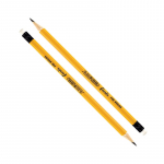 Harilik pliiats HB kummiga teritatud tahuline korpus FOROFIS