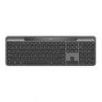 Logitech Signature Slim Solar+ K980, SWE, must - Juhtmevaba klaviatuur