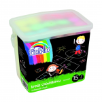 Asfaldikriidid v&auml;rvilised 15tk &auml;mbris FIORELLO