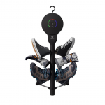 Hedgehog Hanger Ionic, must - Jalan&otilde;ude kuivati