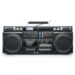 Muse M-380 Ghetto Blaster, must - Kaasaskantav magnetoola