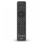 Hama 4-in-1 Universal TV Remote Control, must - Universaalne juhtimispult