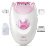 Braun Silk epil 3, valge/roosa - Epilaator