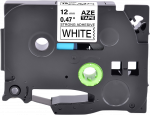 Kleepkirjalint/markeerimislint BROTHER Strong TZE-S231 12mm must/valgel analoog