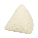 Padi LARRY tetraeeder, 32x32x32cm, naturaalvalge, 100% pol&uuml;ester, kangas 464