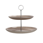 Korrusvaagen CAKE PLATE 2-ne D28cm, klaas