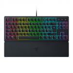 Razer Ornata V3 Tenkeyless Wired Gaming keyboard, Low-profile, RGB LED, USB QWERTY, US, Black