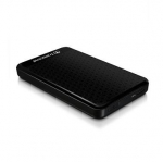 External HDD TRANSCEND StoreJet 1TB USB 3.0 Colour Black TS1TSJ25A3K