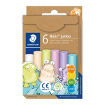 Plastiliin STAEDTLER 842 Jumbo Pastell 6 v&auml;rvi