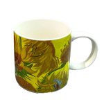Kruus PAINTING ART H9.5cm 350ml "P&auml;evalilled"