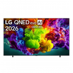 LG QNED93 evo AI, 115'', 4K UHD, QNED Mini LED, must - Teler