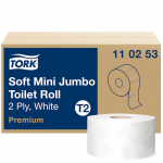 Tualettpaber 2-kihiline TORK Mini Jumbo Premium Soft T2 170m (110253)