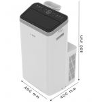 Bosch Cool 5100, 3400 W, valge - Portatiivne konditsioneer