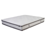 Voodi SANDRA 160x200cm, madratsiga HARMONY DUO, helehall