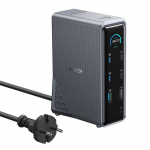 Anker Prime Dual Display, 160 W, must - S&uuml;learvuti dokk