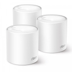 Wireless Router TP-LINK Wireless Router 3-pack 2900 Mbps Mesh Wi-Fi 6 3x10/100/1000M Number of...