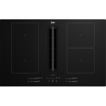Beko, laius 80 cm, must - Integreeritav induktsioonpliit &otilde;hupuhastiga