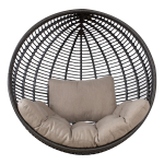 Ripptooli padi CLOBE beež, iste 64x106cm, seljapadi 64x42cm, 100% pol&uuml;ester