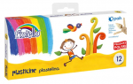 Plastiliin FIORELLO 16g x 12 v&auml;rvi