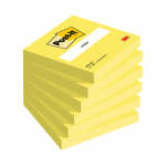 M&auml;rkmepaber 76x76mm POST-IT 654 neoonkollane 100 lehte