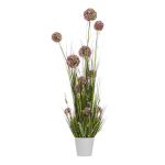 Kunstlill IN GARDEN H120cm, lilla allium, rohuk&otilde;rred potis