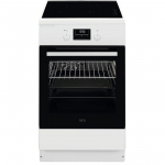 AEG 6000 Seeria SteamBake, 58 L, laius 50 cm, valge - Induktsioonpliit