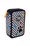Triple decker pencil case with equipment CoolPack Jumper 3 Catch me