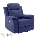 Tugitool MILO elektriline recliner, sinine