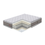 Vedrumadrats HARMONY DUO BLISS 160x200xH28cm, kahepoolne, rullpakendis