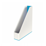 Dokumendikast/p&uuml;stsahtel A4 LEITZ WOW Dual valge/sinine