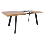 S&ouml;&ouml;gilaud BRIGIT 159/198x84,5xH77cm, hele puit