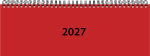 Lauakalender Classic plastkaaned fuksiaroosa 00300/40422