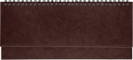 Lauakalender Classic LUX kaaned, kunstnahk (PRUUN) 00307/46894