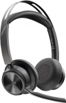 Poly Voyager Focus 2 MS Teams Wireless Headset, Bluetooth, USB-C/A Adapter, Black