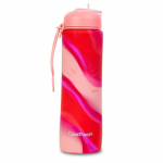 COOLPACK Silikon water bottle Pump 600 ml Girls Pink