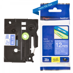 Kleepkirjalint/markeerimislint BROTHER TZE-535 12mm valge/sinisel