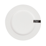 Taldrik ARDEN D19cm, valge keraamika