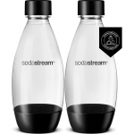 Soda Stream, 2 x 0,5 L, must - Mulliveemasina pudelid