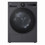 LG, Soojuspump, 10 kg, s&uuml;gavus 66 cm, mattmust - Pesukuivati