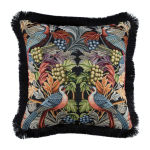 Padi GLAMUUR 45x45cm lukuga, karvase &auml;&auml;rega, paradiisilind, kangas 50% puuvill, 50% pol&uuml;ester, kangas 042/411