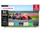 TV Set THOMSON 85" 4K/Smart QLED 3840x2160 Wireless LAN Bluetooth Google TV Black 85QG7S14